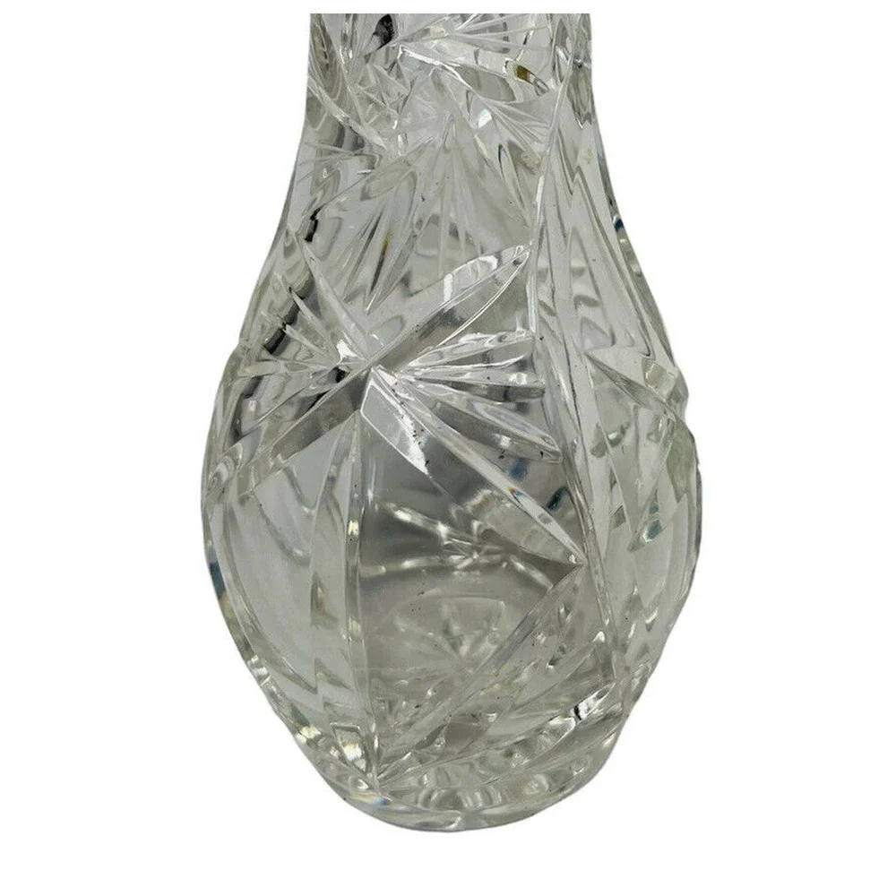 NEW Lead‎ Crystal Flower Vase 6
